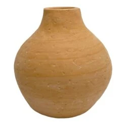 8in Terracotta Vase