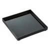 Black Metal & Glass Decorative Tray, 7.5" -Best Decoration Store black metal glass decorative tray 7.5