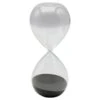 Black Sand Hourglass, 8" -Best Decoration Store black sand hourglass 8