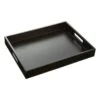 Black Wooden Decorative Tray, 16x12 -Best Decoration Store black wooden decorative tray 16x12 1