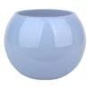 Blue Milk Glass Vase, 5"" -Best Decoration Store blue milk glass vase 5