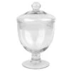 Clear Glass Apothecary Jar, 12" -Best Decoration Store clear glass apothecary jar 12