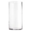Clear Glass Cylinder Vase, 16"
