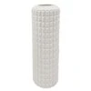 Crosby St Addison White Modern Abstract Ceramic Vase, 12" -Best Decoration Store crosby st addison white modern abstract ceramic vase 12