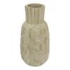 Crosby St Tan Ceramic Vase, 11"