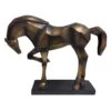 Gold Horse Figurine, 18" -Best Decoration Store gold horse figurine 18