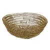 Gold Wire Decorative Bowl, 12" -Best Decoration Store gold wire decorative bowl 12