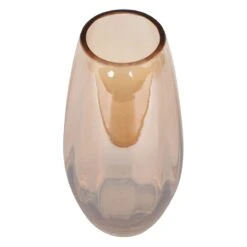 Grace Mitchell Amber Glass Vase, 8" -Best Decoration Store grace mitchell amber glass vase 8 1