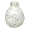 Grace Mitchell Neutral Mother Of Pearl Vase, 12.5" -Best Decoration Store grace mitchell neutral mother of pearl vase 12.5