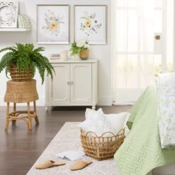 Grace Mitchell White Trellis Hurricane Holder, 6" -Best Decoration Store grace mitchell white trellis hurricane holder 6 2