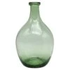 Green Glass Vase, 14" -Best Decoration Store green glass vase 14