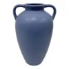 Honeybloom Blue Ceramic Vase With Handles, 10.5" 2 Honeybloom Blue Ceramic Vase With Handles, 10.5" -Best Decoration Store honeybloom blue ceramic vase with handles 10.5