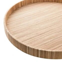 Best Decoration Store -Best Decoration Store honeybloom brown seagrass woven round tray 18 1