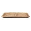 Honeybloom Brown Wood Tray, 27x16 -Best Decoration Store honeybloom brown wood tray 27x16 1