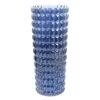 Laila Ali Blue Textured Glass Vase, 16" -Best Decoration Store laila ali blue textured glass vase 16