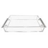 Laila Ali Clear Acrylic Decorative Tray, 19x5 -Best Decoration Store laila ali clear acrylic decorative tray 19x5 1