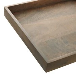 Laila Ali Grey Wood Tray, 12" -Best Decoration Store laila ali grey wood tray 12 1
