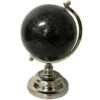 Metal Black Globe, 10.5" -Best Decoration Store metal black globe 10.5