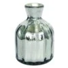Metallic Mercury Glass Bottle Vase, 6" 2 Metallic Mercury Glass Bottle Vase, 6" -Best Decoration Store metallic mercury glass bottle vase 6