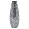 Metallic Mosaic Glass Vase, 12" 1 Metallic Mosaic Glass Vase, 12" -Best Decoration Store metallic mosaic glass vase 12
