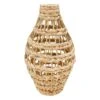 Natural Wicker Woven Vase, 16" -Best Decoration Store natural wicker woven vase 16