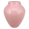 Pink Ceramic Vase, 8.5" -Best Decoration Store pink ceramic vase 8.5