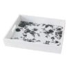 Providence Black & White Printed Decorative Tray, 16" -Best Decoration Store providence black white printed decorative tray 16