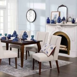 Providence Blue Glass Vase, 11" -Best Decoration Store providence blue glass vase 11 1