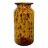 Providence Glass Tortoise Shell Urn Vase, 11" -Best Decoration Store providence glass tortoise shell urn vase 11