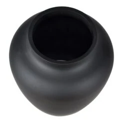 Providence Matte Black Vase, 6" -Best Decoration Store providence matte black vase 6 1