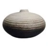 Ribbed Ombre Porcelain Vase, 4"