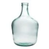 Spanish Glass Carafe Vase, 16.5"