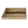 Striped Wood Tray, 19x12 -Best Decoration Store striped wood tray 19x12 1