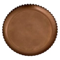 Tracey Boyd Antique Brass Platter, 17" -Best Decoration Store tracey boyd antique brass platter 17 2