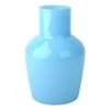 Tracey Boyd Blue Glass Vase, 9" -Best Decoration Store tracey boyd blue glass vase 9