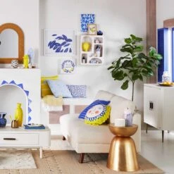 Tracey Boyd Blue & White Ceramic Fish Vase, 12" 5 Tracey Boyd Blue & White Ceramic Fish Vase, 12" -Best Decoration Store tracey boyd blue white ceramic fish vase 12 1