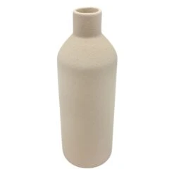 Tracey Boyd Brown Ceramic Vase, 9"