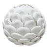 Tracey Boyd Ceramic Capiz Scalloped Sphere, 5" 2 Tracey Boyd Ceramic Capiz Scalloped Sphere, 5" -Best Decoration Store tracey boyd ceramic capiz scalloped sphere 5