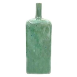 Tracey Boyd Eden Green Reactive Vase, 12"