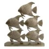 Tracey Boyd Metallic Fish Sculpture, 11.5" -Best Decoration Store tracey boyd metallic fish sculpture 11.5