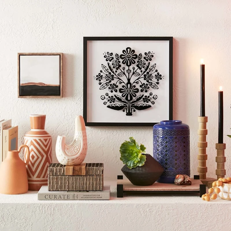 Tracey Boyd Terracotta Ceramic Vase, 8" 4 Tracey Boyd Terracotta Ceramic Vase, 8" - Image 2