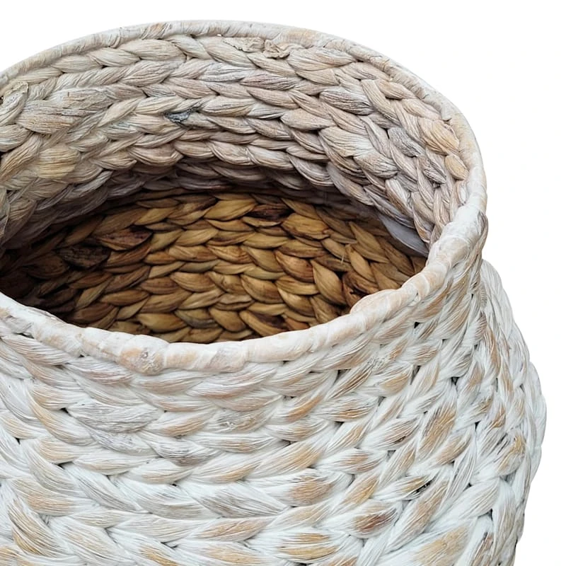 Tracey Boyd Water Hyacinth Vase, 14" 5 Tracey Boyd Water Hyacinth Vase, 14" - Image 3