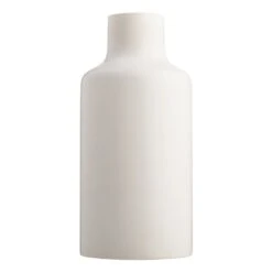 Tracey Boyd White Ceramic Vase, 14"