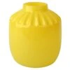 Tracey Boyd Yellow Glass Vase, 6"