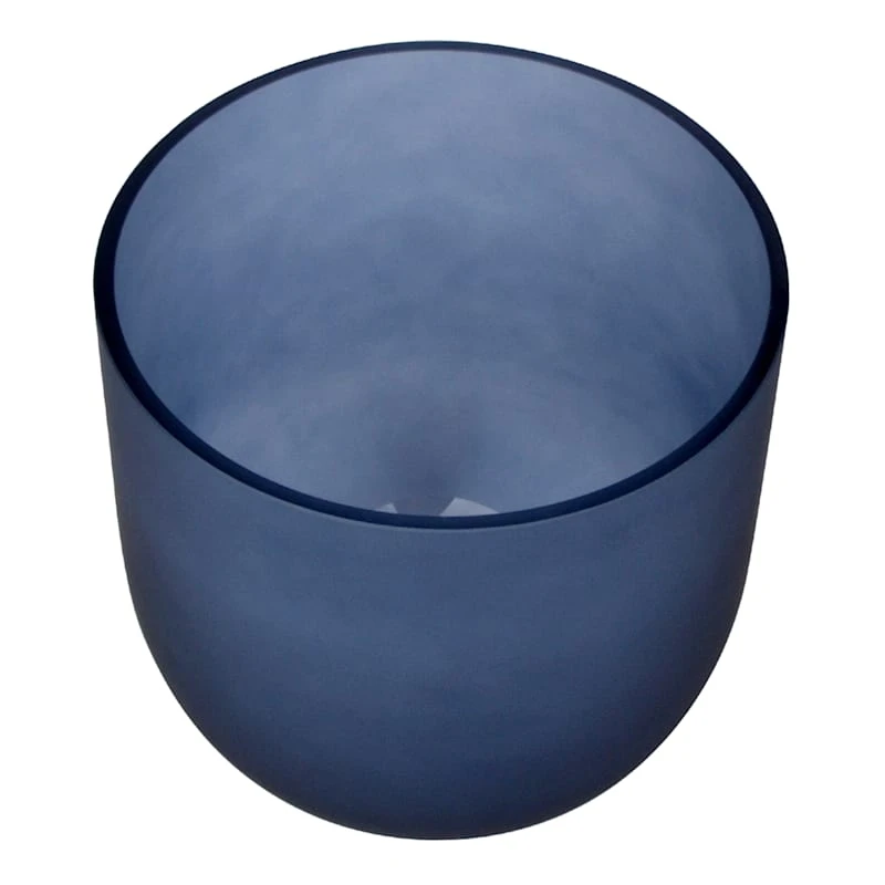 Ty Pennington Blue Glass Vase, 6" 4 Ty Pennington Blue Glass Vase, 6" - Image 2