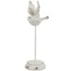 White Bird With Stand, 12.5" 2 White Bird With Stand, 12.5" -Best Decoration Store white bird with stand 12.5