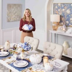 White Textured Ginger Ceramic Jar, 13" -Best Decoration Store white textured ginger ceramic jar 13 2