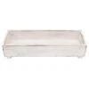 White Wood Tray, 19x7 1 White Wood Tray, 19x7 -Best Decoration Store white wood tray 19x7 1